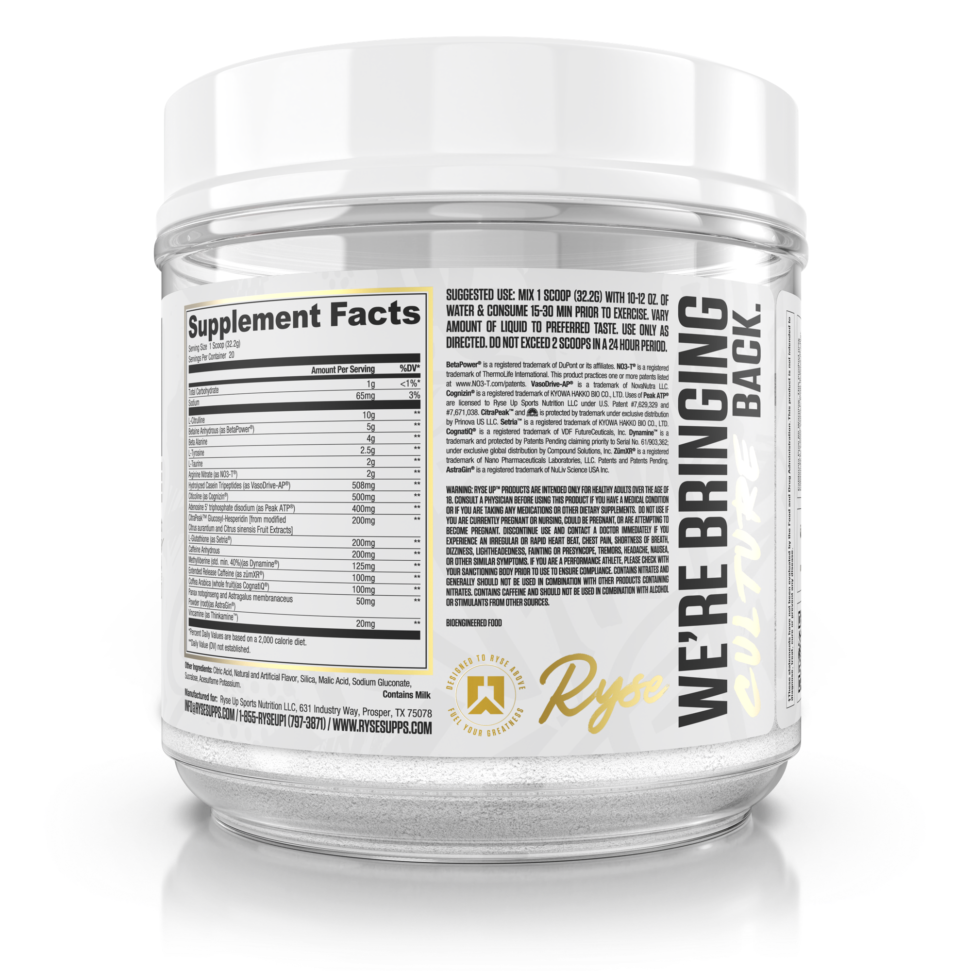 CEO Pre-Workout - Performance Nutrition