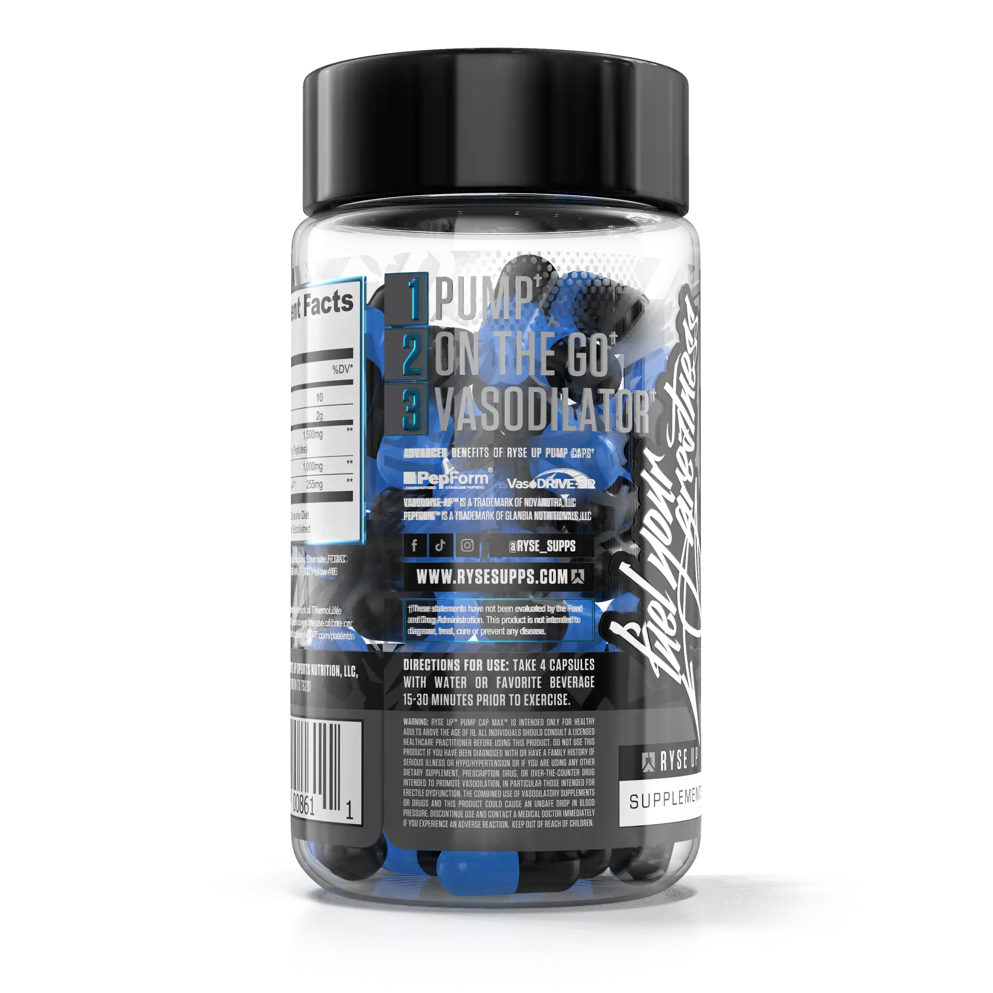 Pump Cap Max - Made for Workouts