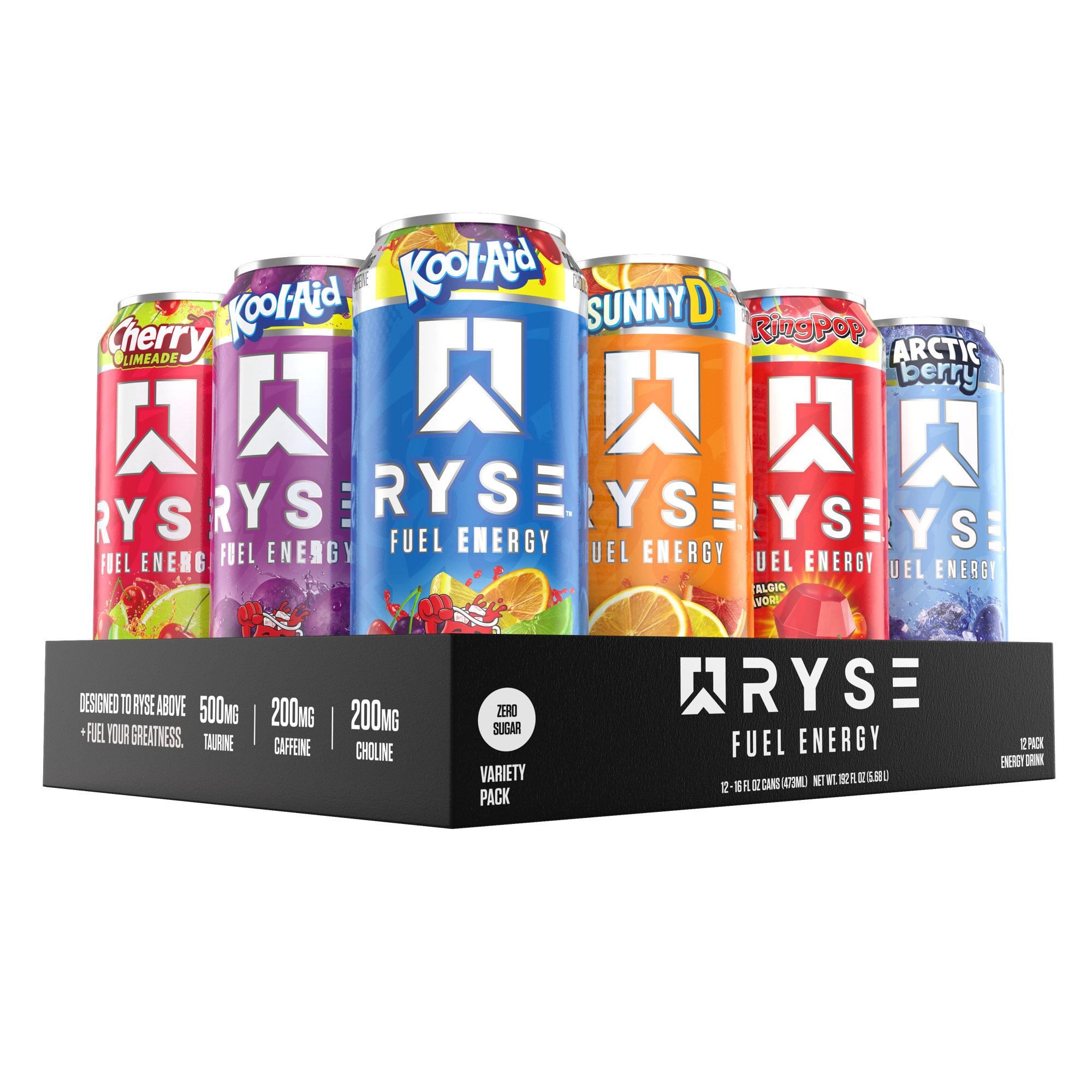 RYSE Fuel Energy Drink - Made for Motion