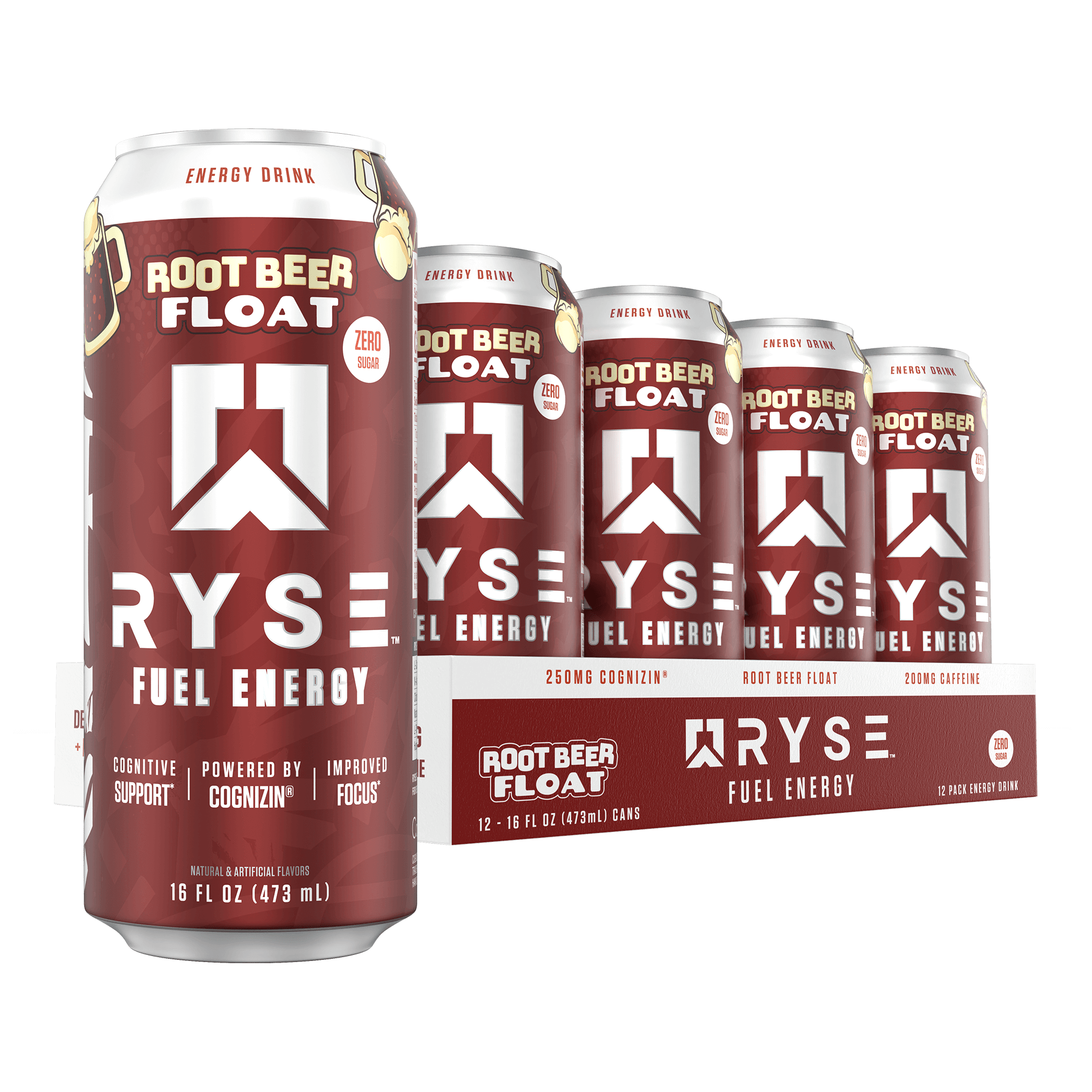RYSE Fuel Energy Drink - Made for Motion